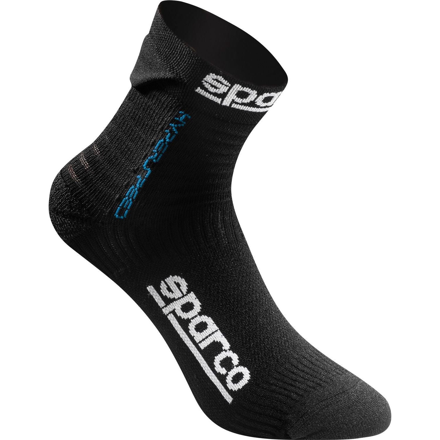Sparco Gaming Socks Hyperspeed - Svart/Blå