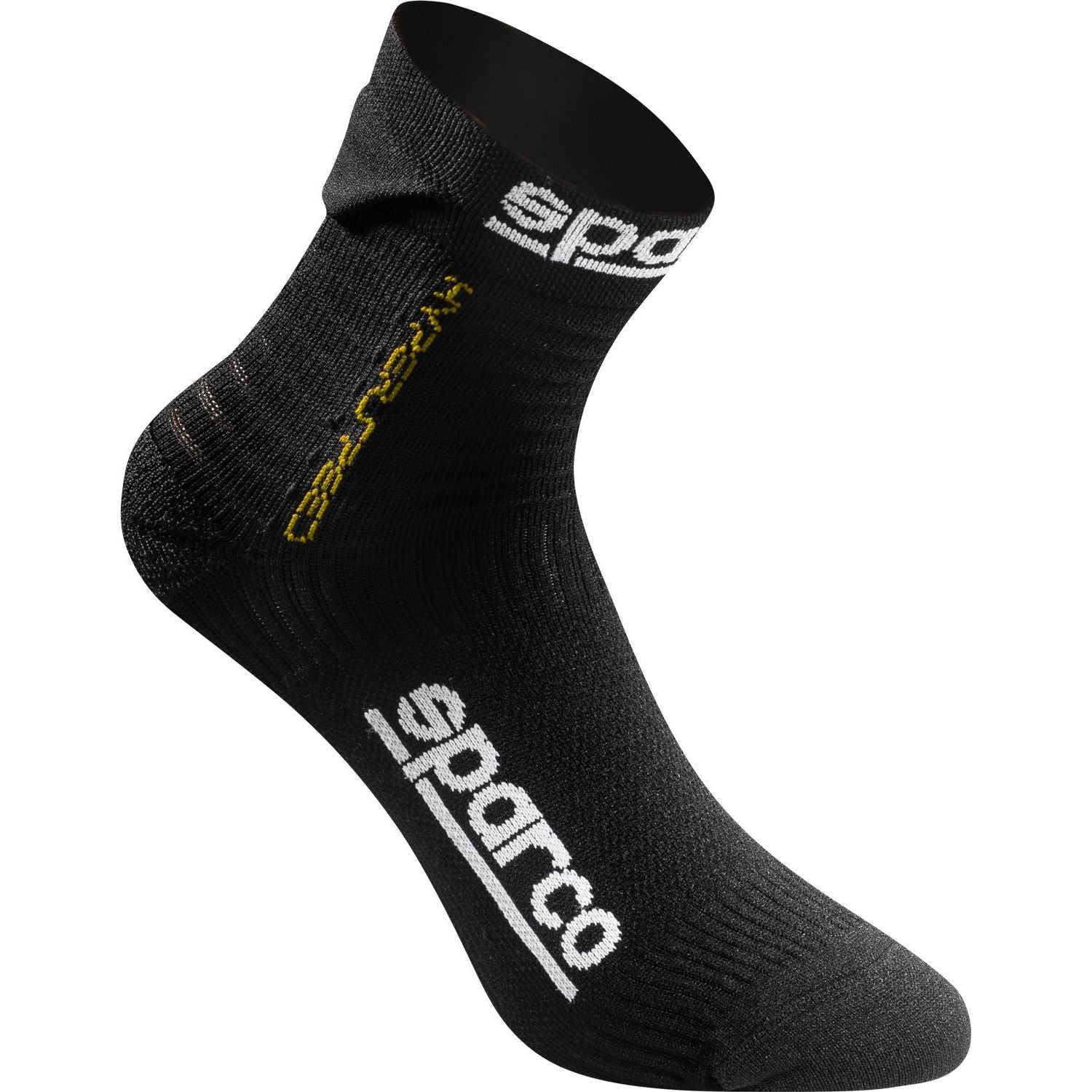 Sparco Gaming Socks Hyperspeed - Svart/Gul