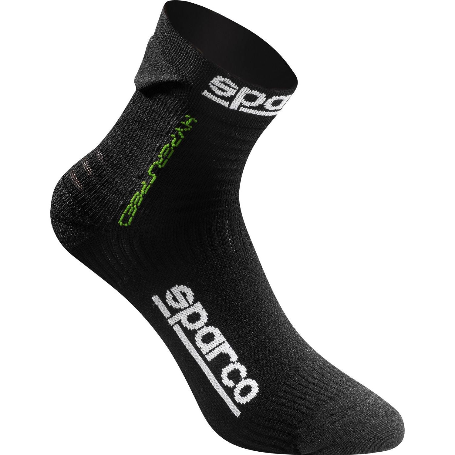 Sparco Gaming Socks Hyperspeed - Svart/Grön