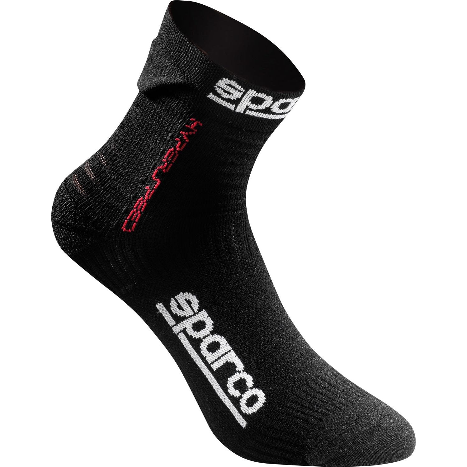 Sparco Gaming Socks Hyperspeed - Svart/Röd