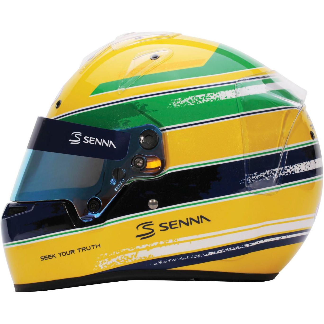 BELL Hjälm KC7 CMR Ayrton Senna