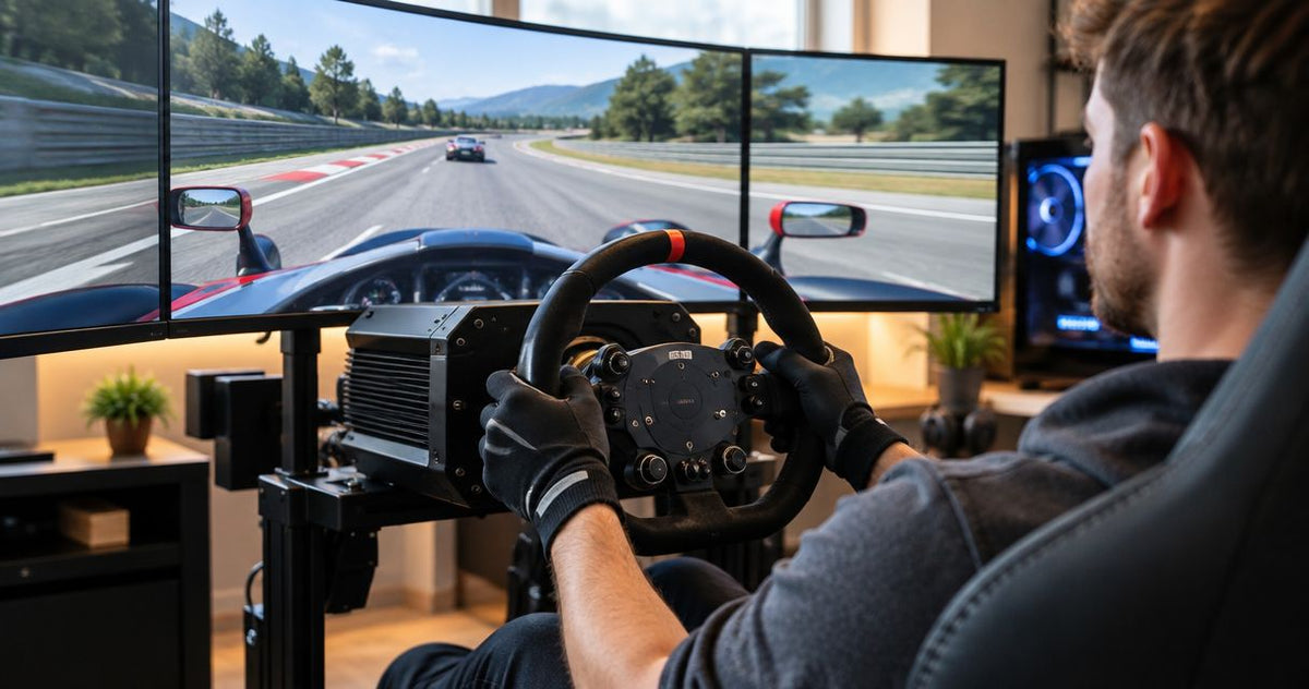Direct drive-ratt till iRacing: force feedback-guide 2026