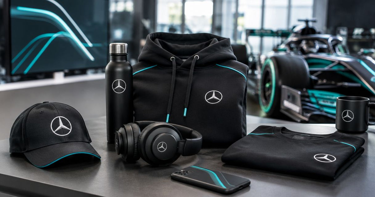 Bästa Mercedes F1-merchen 2026