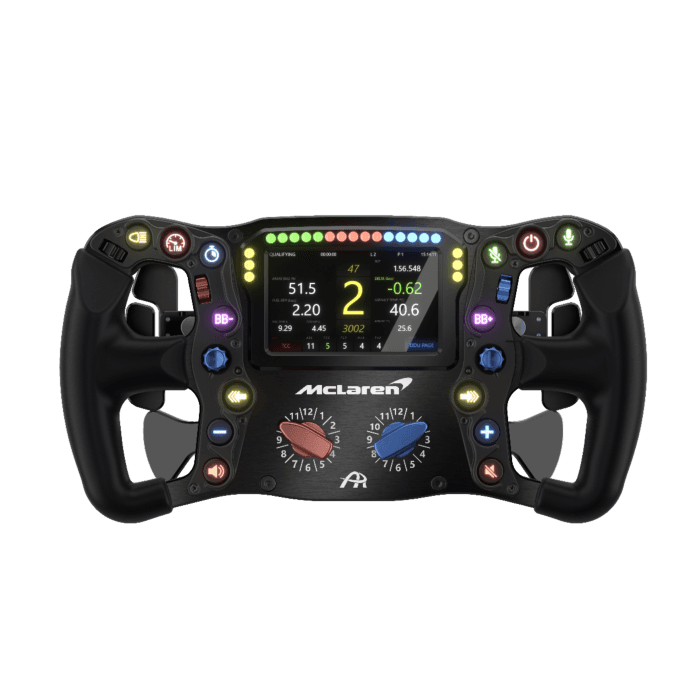 Ascher Racing-guide 2026: B-serien, F-serien, McLaren Artura – så väljer du rätt ratt