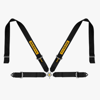 Sabelt Sim Seatbelts - Racing Red - bild 1