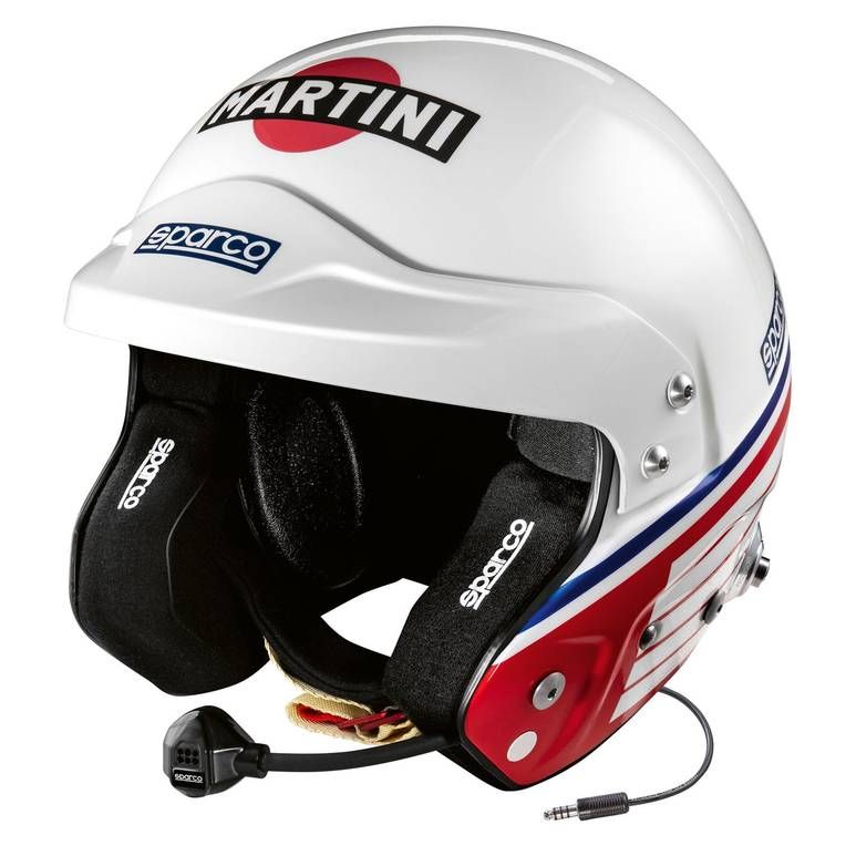 Sparco Hjälm Air Pro RJ-5i | Martini Racing (logotypdesign)