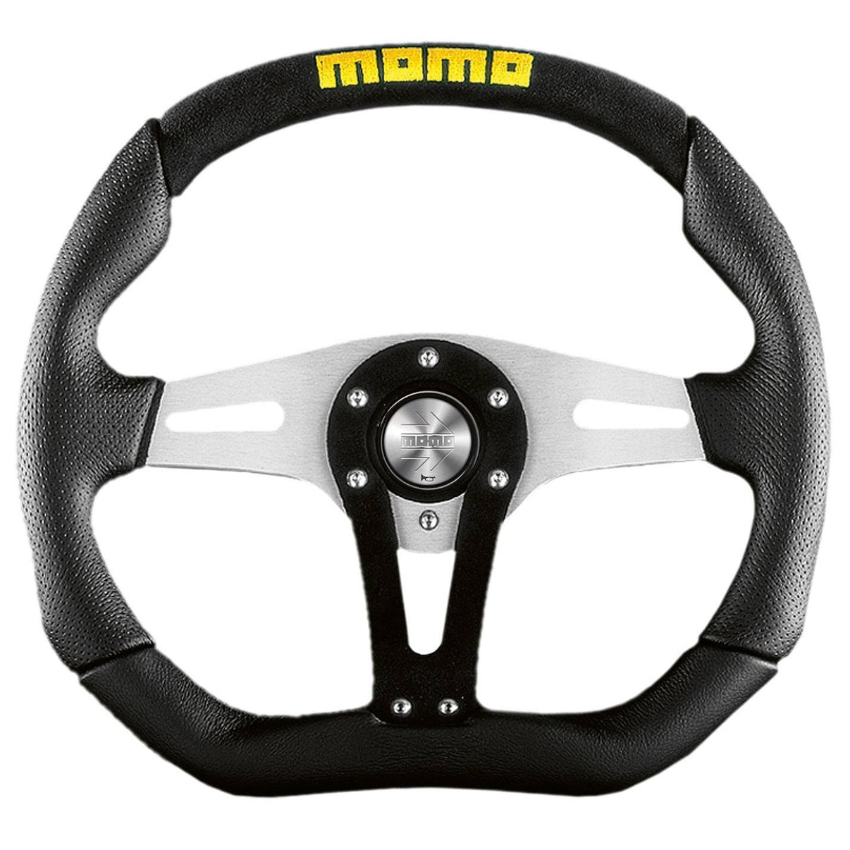 MOMO Tuning ratt Trek (läder)