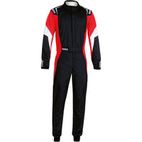 Mono de competición Sparco Racing negro/rojo 