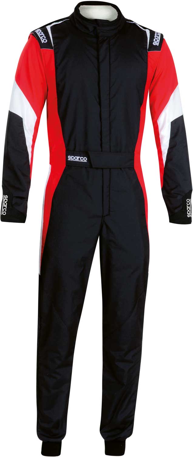 Sparco Racing Overall Competition Black/Red 