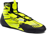 Sparco karting shoe K-Rapid Yellow/Black (lacing)