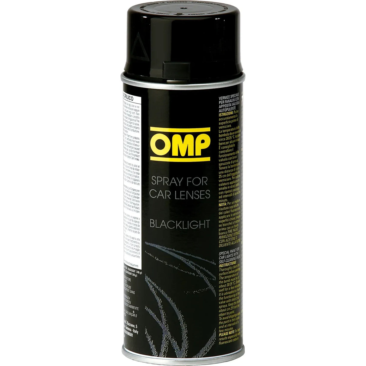 OMP toningsspray Black Light, svart