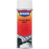 Presto färgspray vit, matt