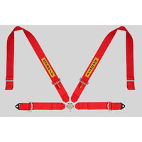 Sabelt Sim Seatbelts With Sabelt Rig Mounting Kit - Racing Red - bild 1