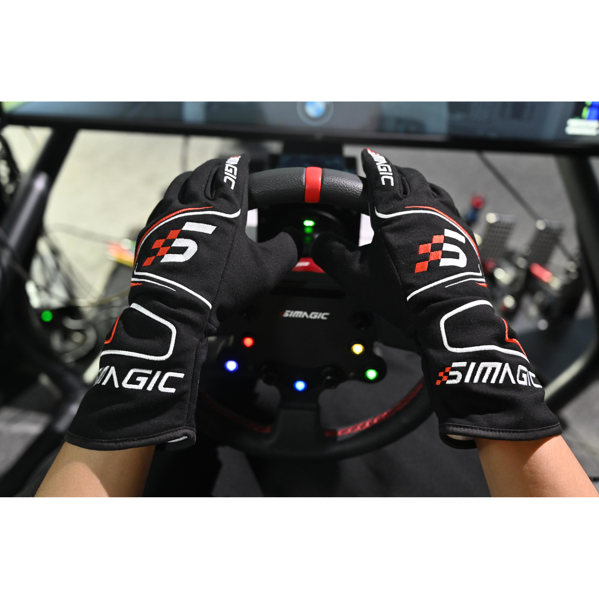 Simagic Interior Seams Gloves - M - bild 1