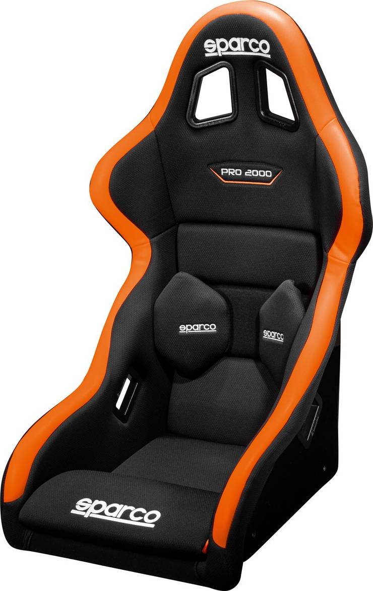 Sparco sports chair Pro 2000 Gaming Black/Orange 