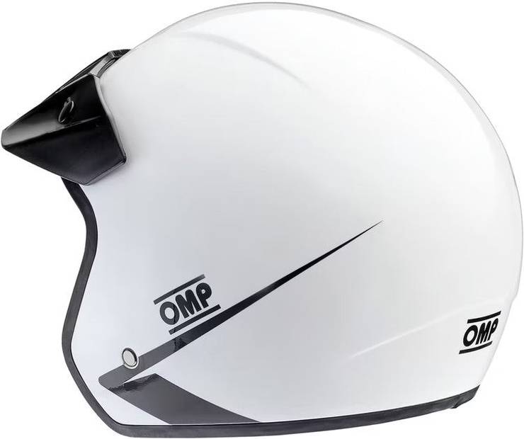 OMP helmet Star - White