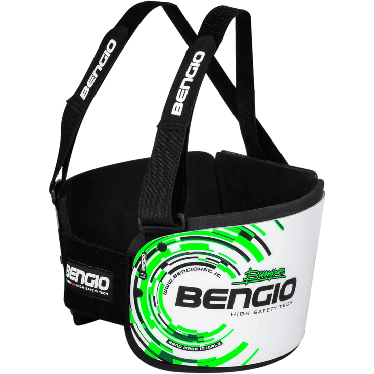 Bengio Bumper Rib protector - White/Green