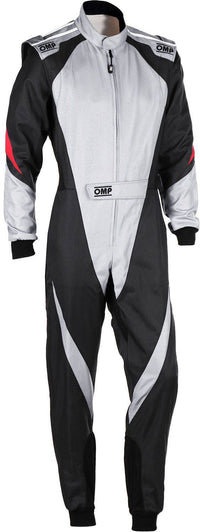 OMP karting overall KS-3X Black/Silver