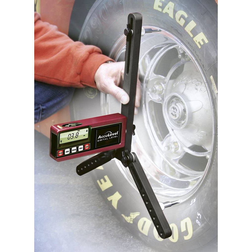 Longacre-system för camber och caster med adapter