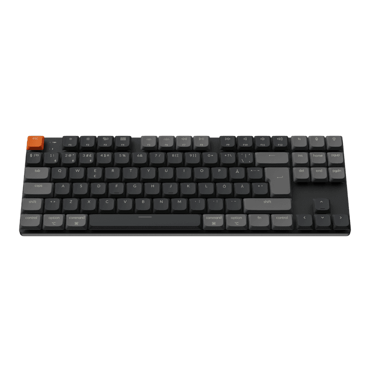 Keychron K1 QMK trådlöst mekaniskt tangentbord Version 6 - Röd