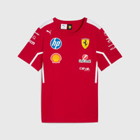 Ferrari Juniortröja Röd