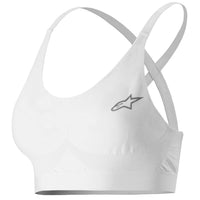 Vit Alpinestars Stella Tech ZX sport-bh för racing-underställ