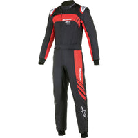 Alpinestars racingoverall KMX9 v3 Graf 3 i svart och rött för motorsport