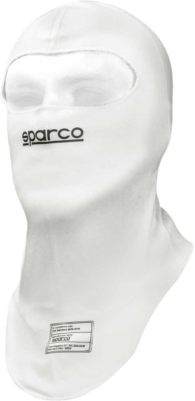 Balaclava Sparco RW-4, Vit - Racing shop