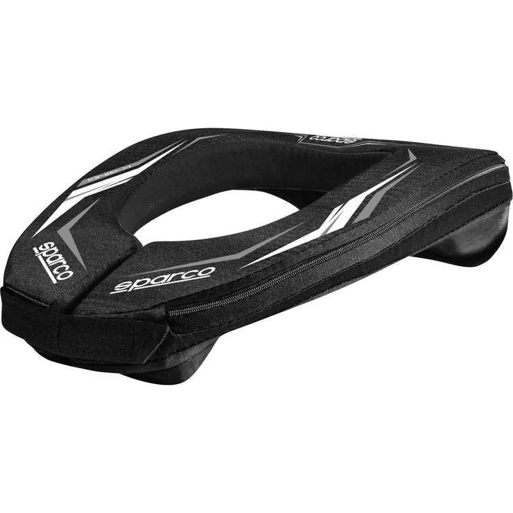 Nackskydd Sparco K-ring - Svart/Grå - Racing shop