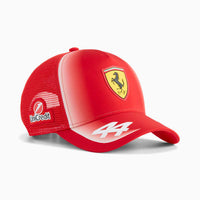 Ferrari Hamilton Junior Truckerkeps Röd