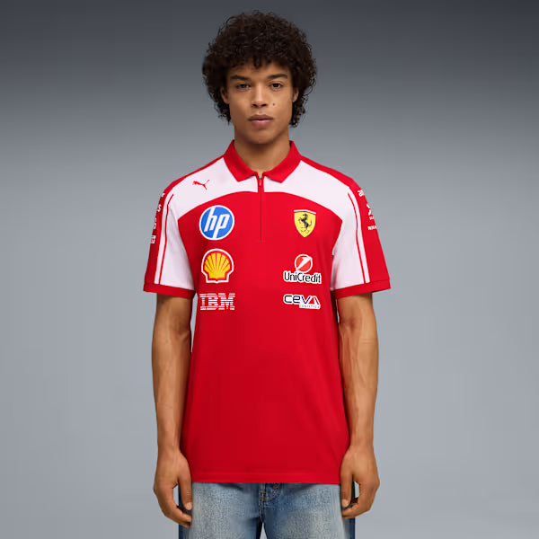Ferrari Replica Polo 2026, Röd