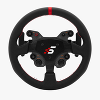 Simagic GT1 Rounded Steering Wheel - Leather - bild 1