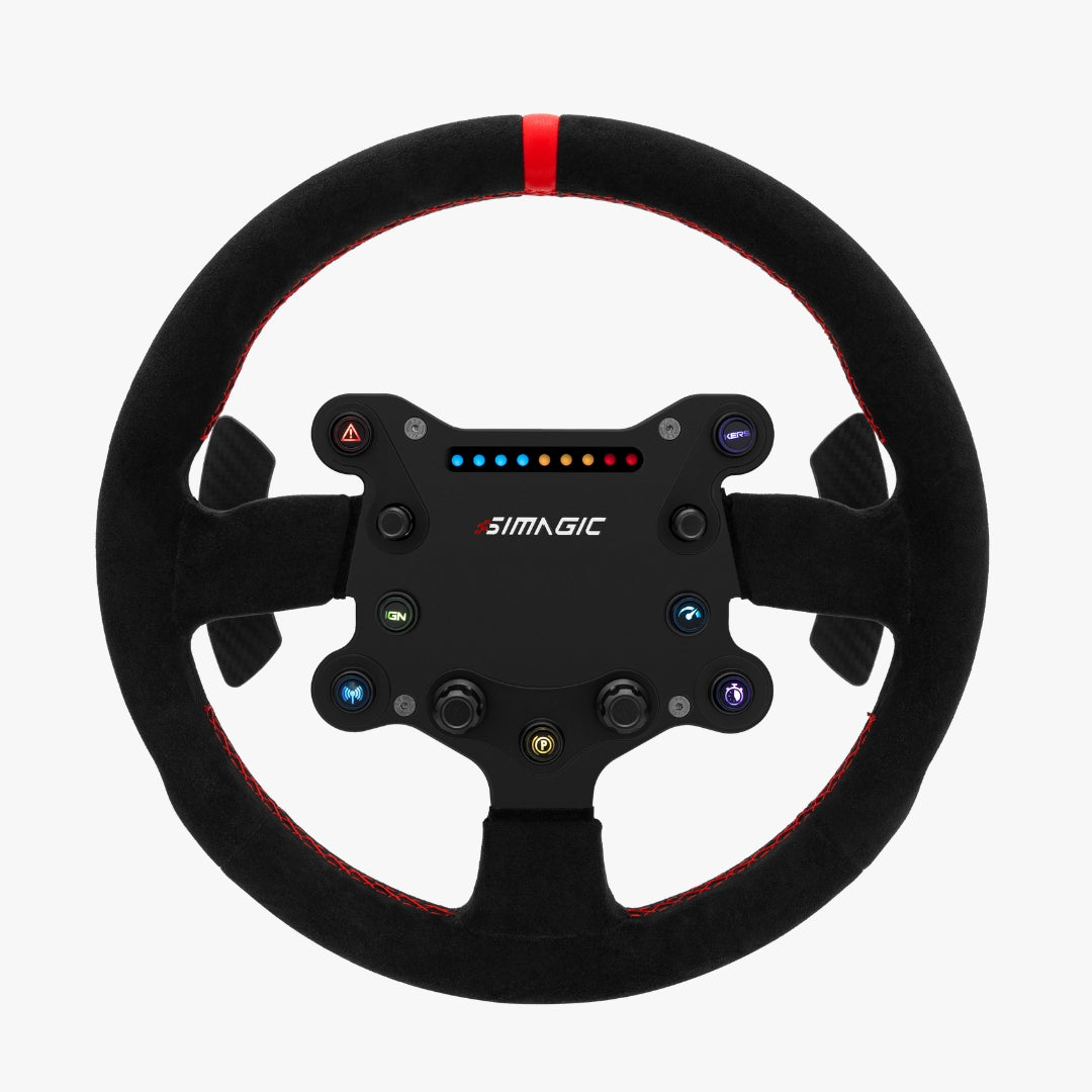 Simagic GTS Rounded Steering Wheel - Suede - bild 1