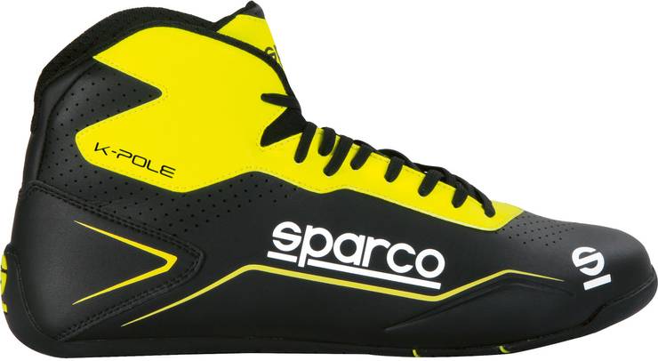 Sparco Kartingsko K-POL Svart/Gul - Racing shop