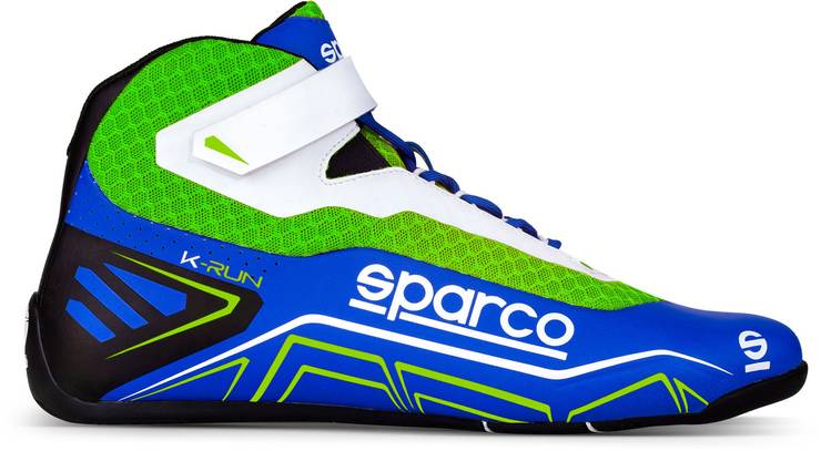 Sparco Kartingsko K-RUN Grön/Blå - Racing shop