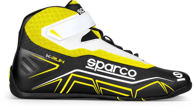 Sparco Kartingsko K-RUN Svart/Gul - Racing shop