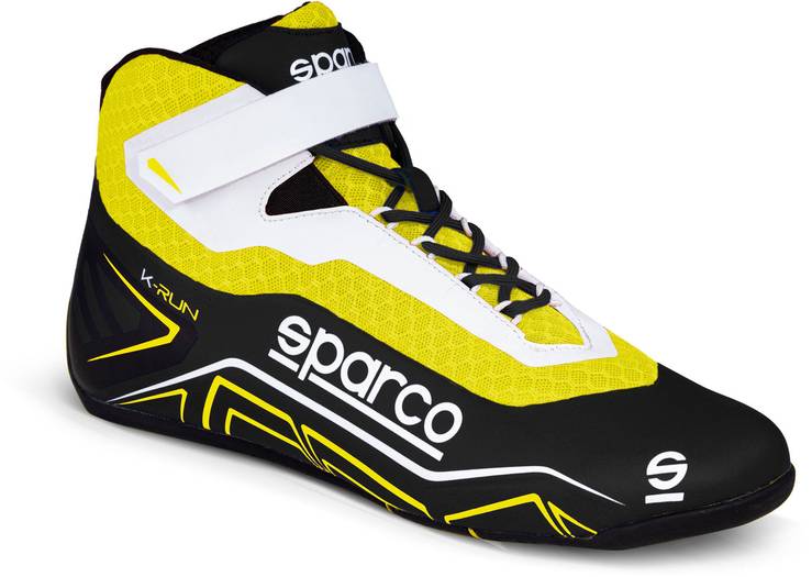 Sparco Kartingsko K-RUN Svart/Gul - Racing shop