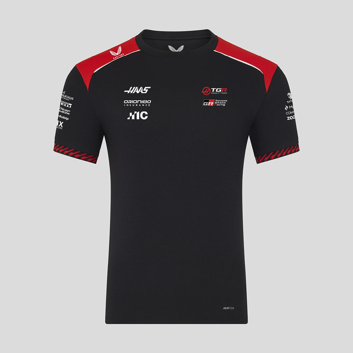 Haas F1 T-shirt 2026 – Team, Svart