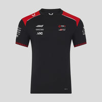 Haas F1 T-shirt 2026 – Team, Svart