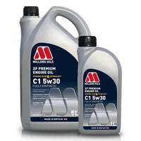 Millers Oils motorolja C1 5W30 för moderna motorer