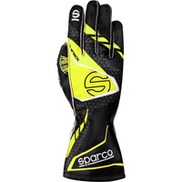 Sparco karting gloves K-Attack - Black/Yellow