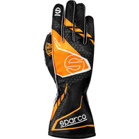 Sparco karting gloves K-Attack - Black/Orange