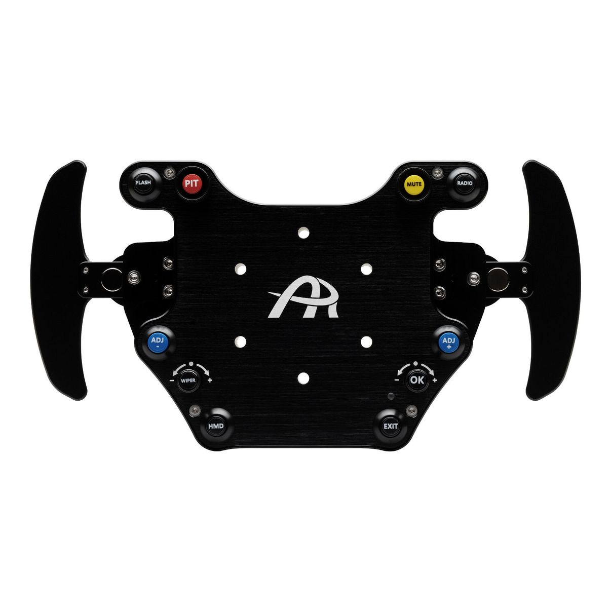 Ascher Racing B24M-SC trådlös GT-ratt 270 mm framsida