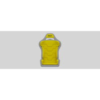 Sabelt SRS-1 Seat Pads Kit - Racing Yellow - bild 1