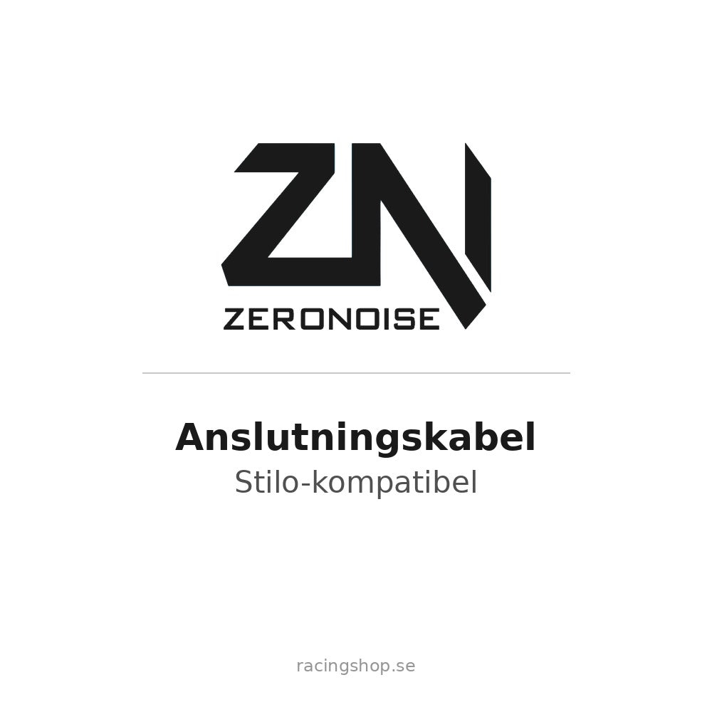 Zeronoise anslutningskabel - Stilo-kompatibel