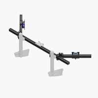 Sim-Lab Monitorstativ GT1 Vario, sedd från sidan