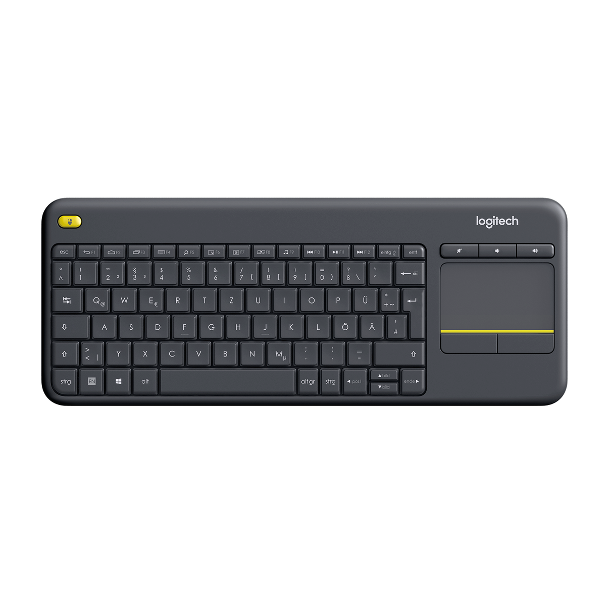 Logitech k400 plus Svenskt tangentbord med Touch