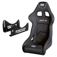 OMP tävlingssäte ARS-R glasfiber racingstol med bra stöd