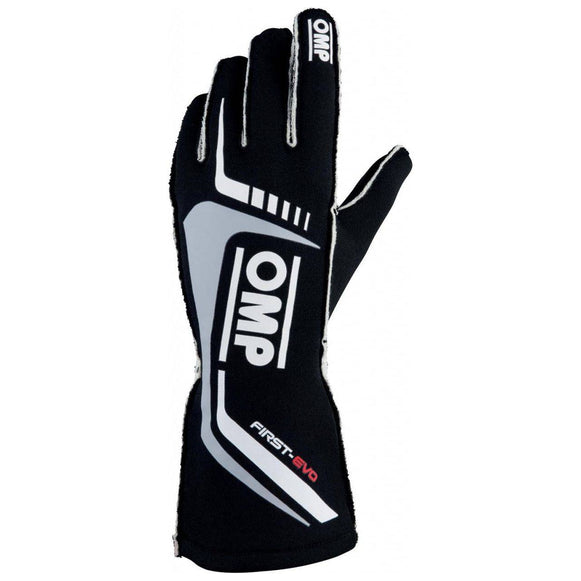 OMP First Evo - handske, Svart/grå