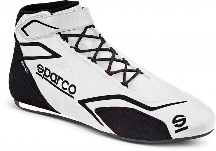 Sparco driver's shoe Ski, White/black